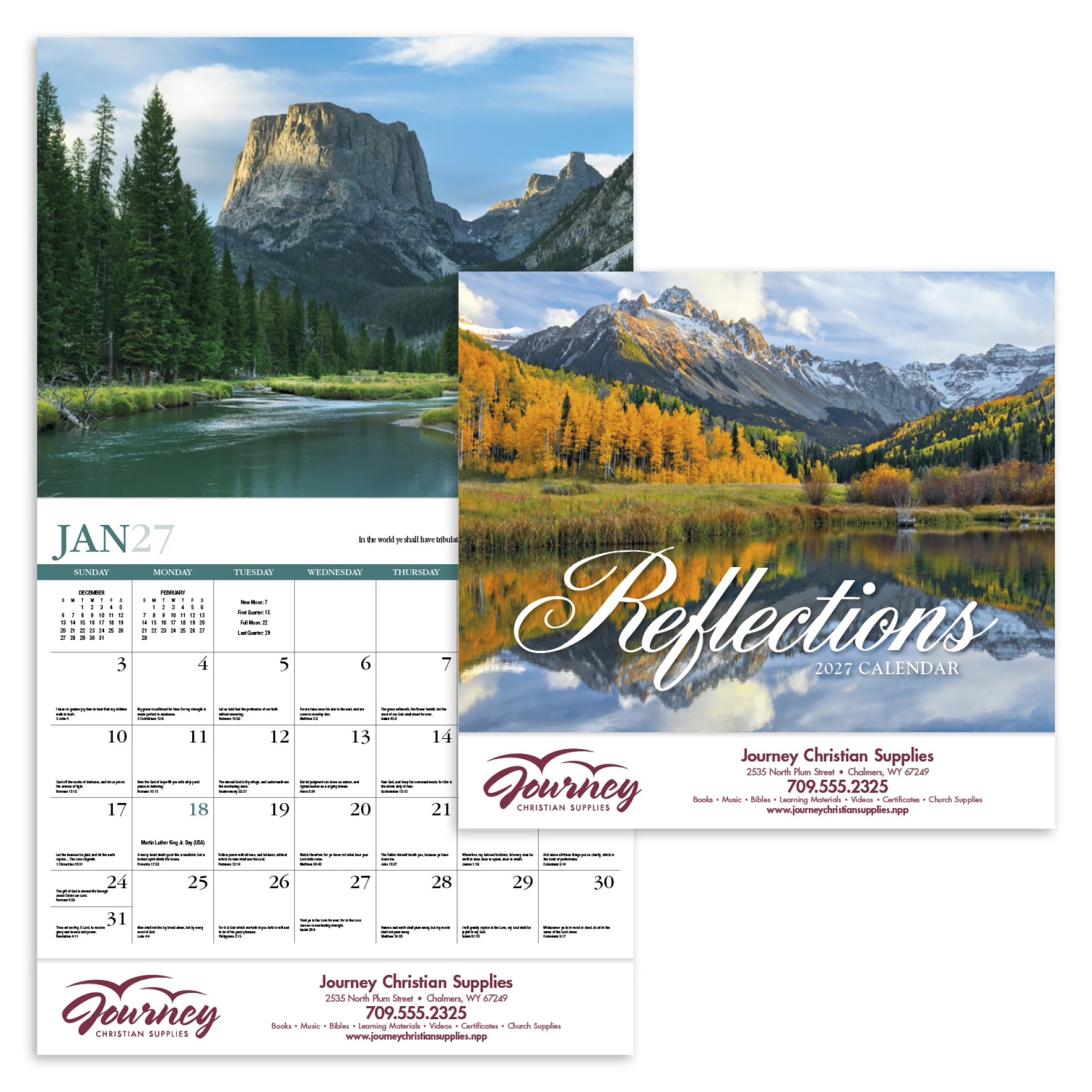 Product: Reflections (Non-Denominational) Appointment Calendar