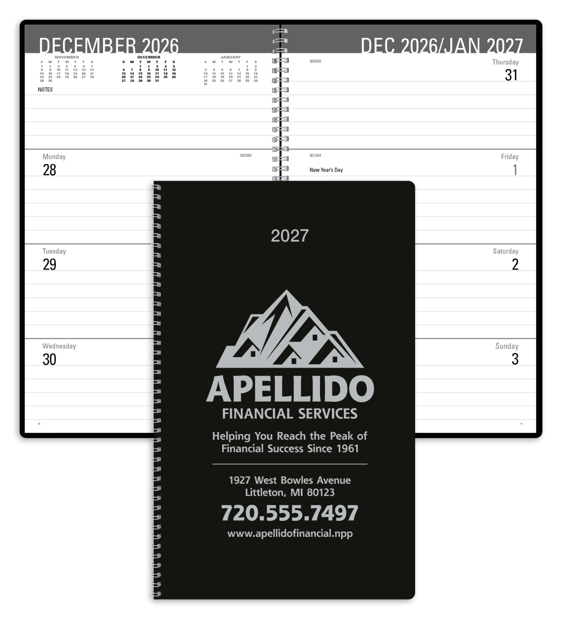 Product: Classic Weekly Desk Planner
