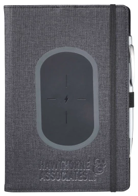 Product: 5.5" x 8.5" Walton Wireless Charging JournalBook®