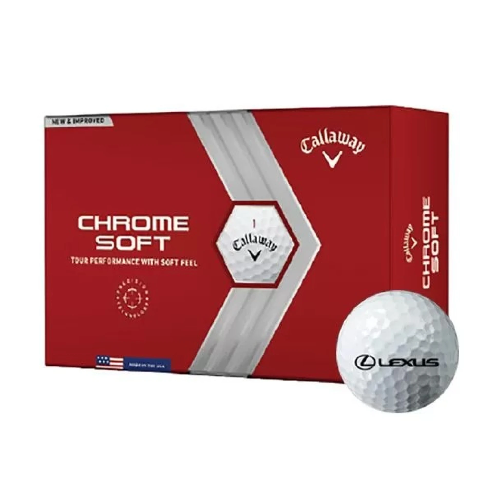 Product: 12 Pack Callaway Chrome Soft Golf Balls