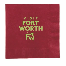 Product: Burgundy Red 3 Ply Luncheon Napkins