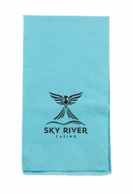 Product: Pastel Blue 3 Ply Paper Guest Towels