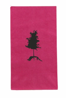 Product: Magenta 3 Ply Paper Guest Towels