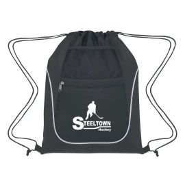 Product: Drawstring Sports Pack With Dual Pockets