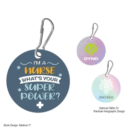 Product: Acrylic Zipper Pull - Circle