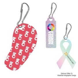 Product: Acrylic Zipper Pull - Custom Shape 4"