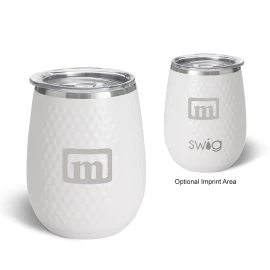 Product: 14Oz. Swig Life Golf Stainless Steel Stemless Wine Tumbler