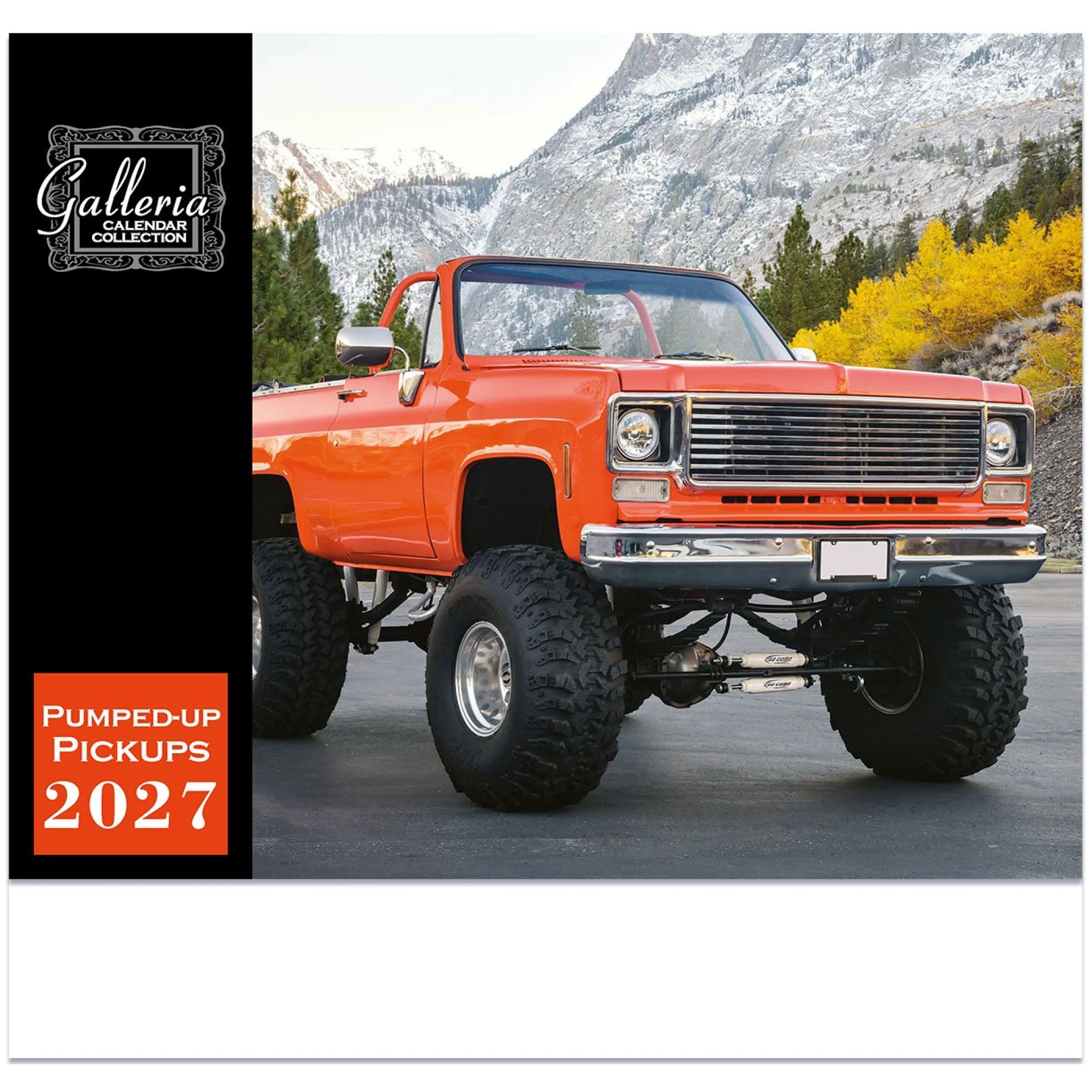 Product: Galleria Wall Calendar 2027 Pumped Up Pickups