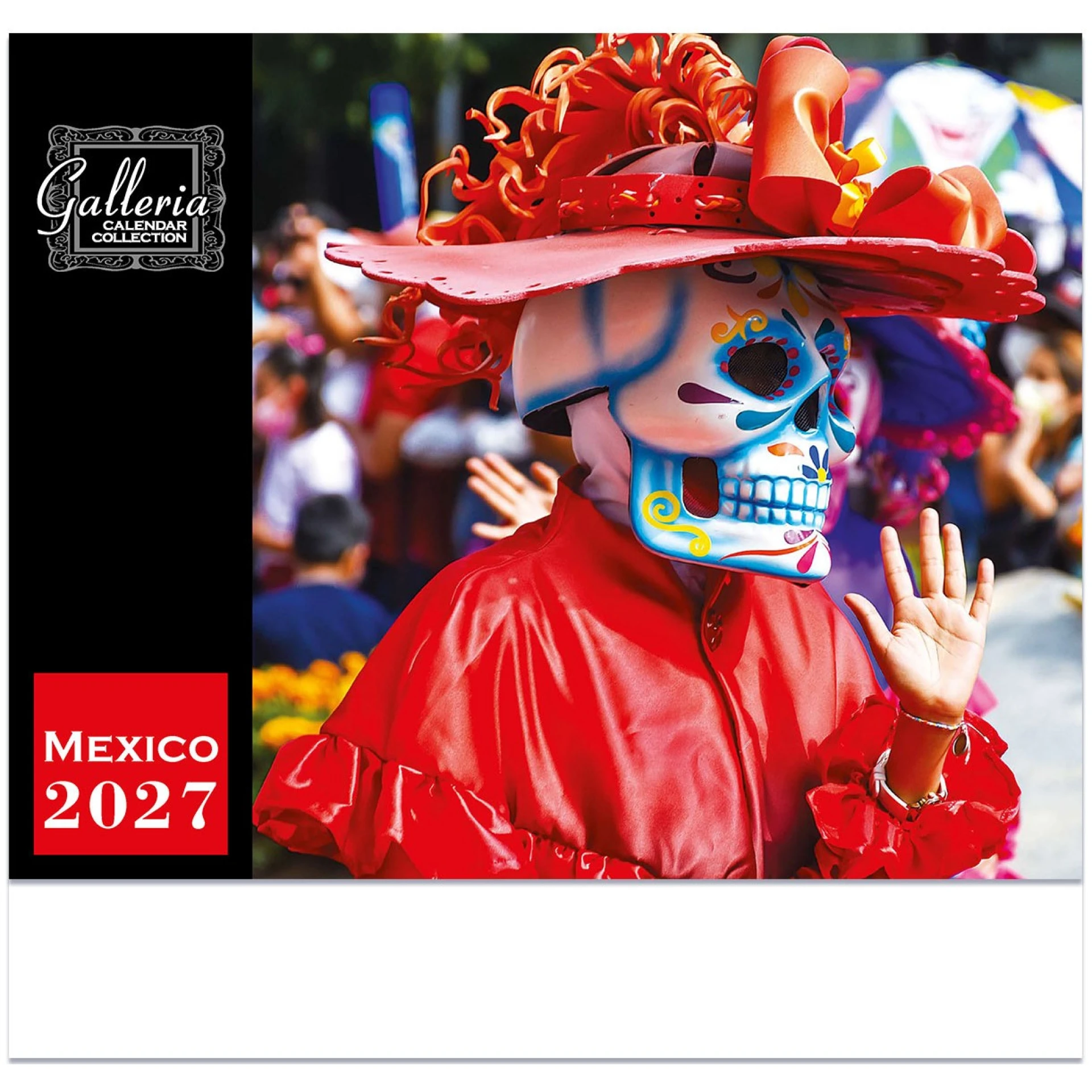 Product: Galleria Wall Calendar 2027 Scenes Of Mexico (Spanish/English)