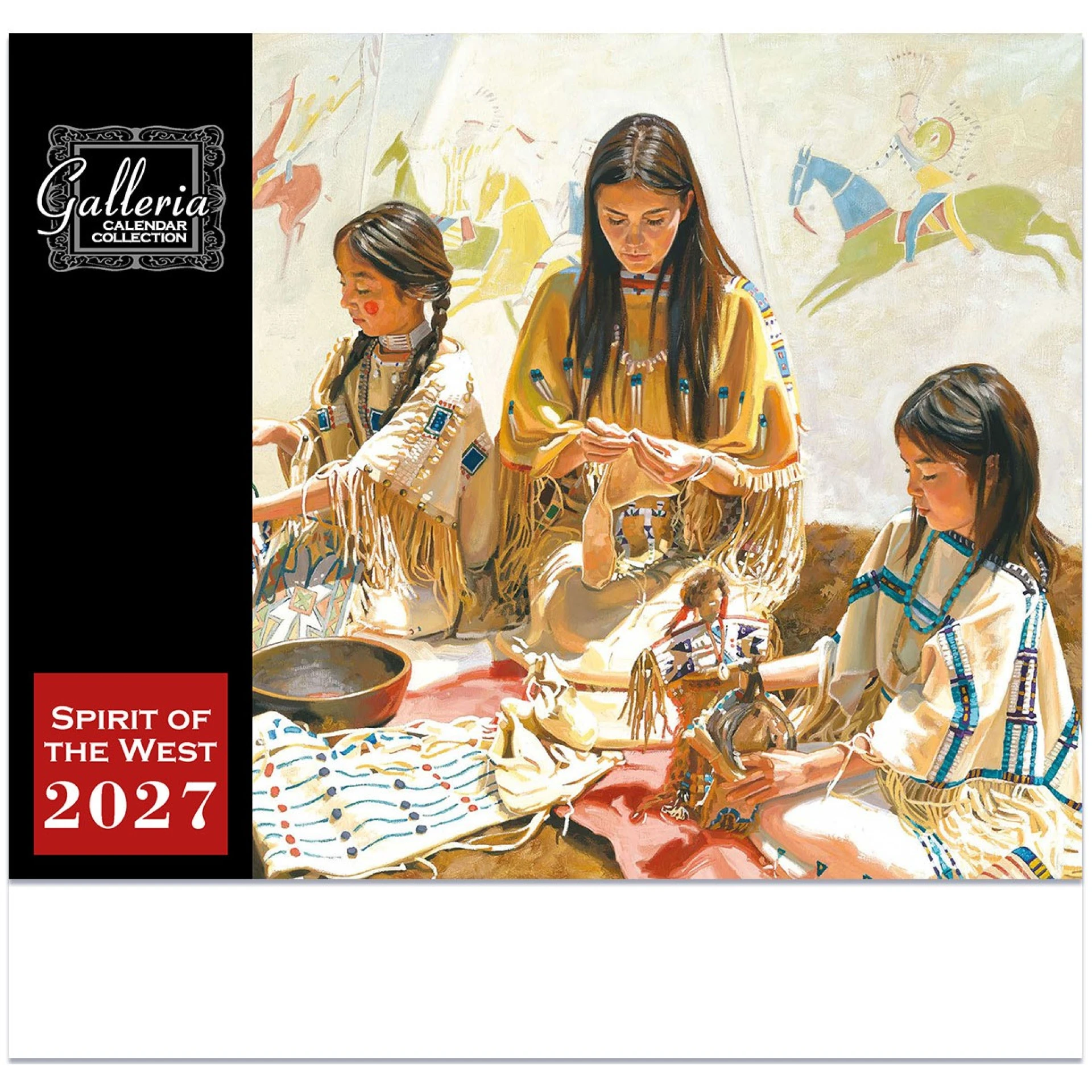 Product: Galleria Wall Calendar 2027 Spirit of the West