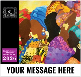 Product: Galleria Wall Calendar 2026 Celebration of African American Art