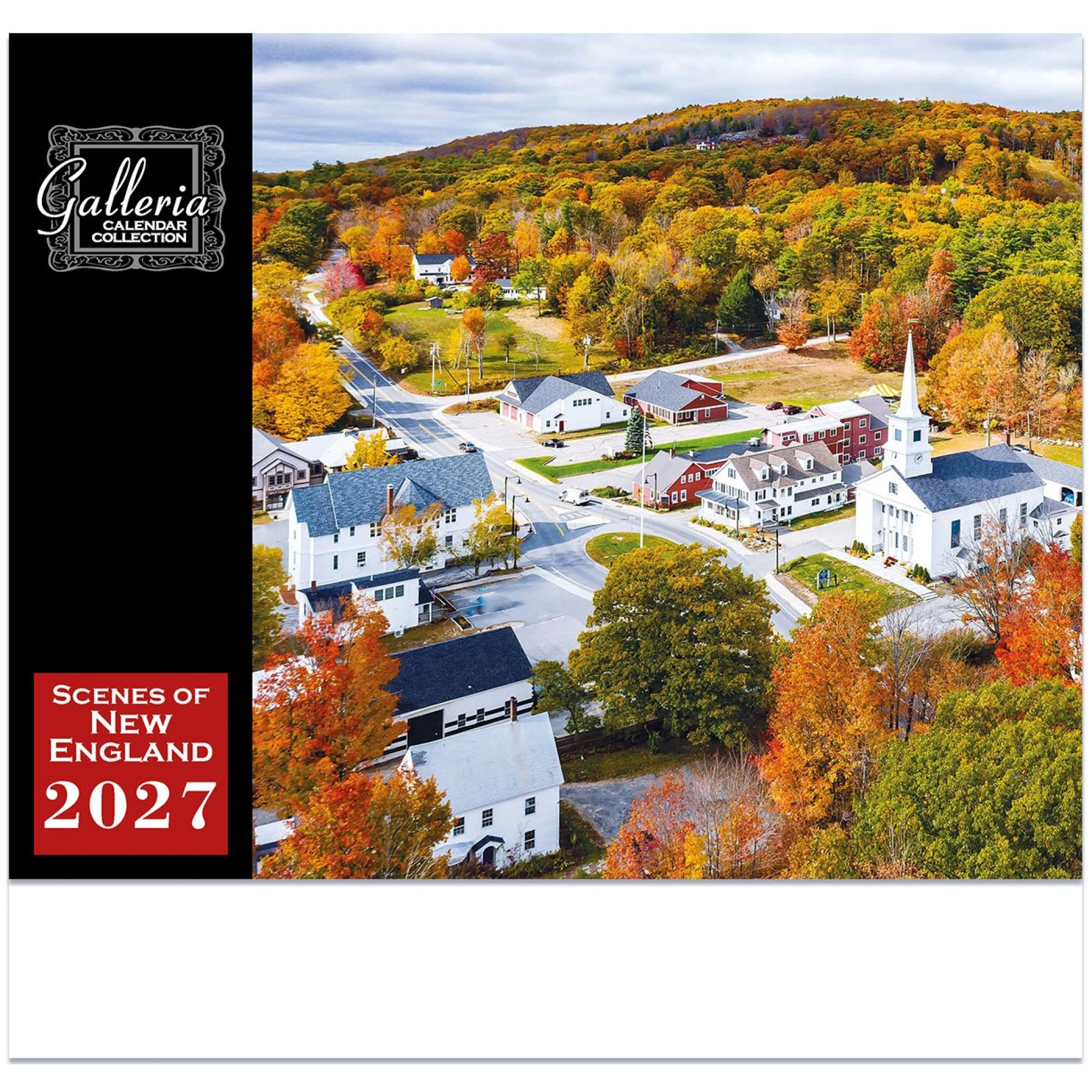 Product: Galleria Wall Calendar 2027 Scenes Of New England