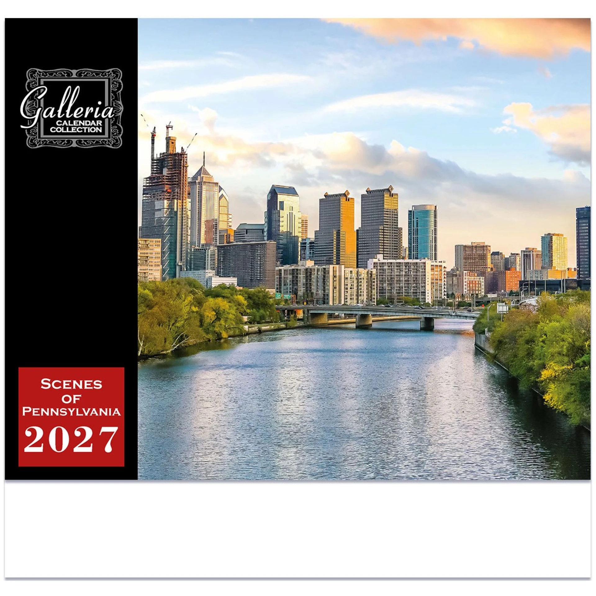 Product: Galleria Wall Calendar 2027 Scenes Of Pennsylvania