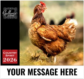 Product: Galleria Wall Calendar 2026 Country Spirit