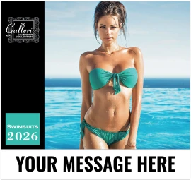 Product: Galleria Wall Calendar 2026 Swimsuits