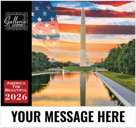 Product: Galleria Wall Calendar 2026 America the Beautiful