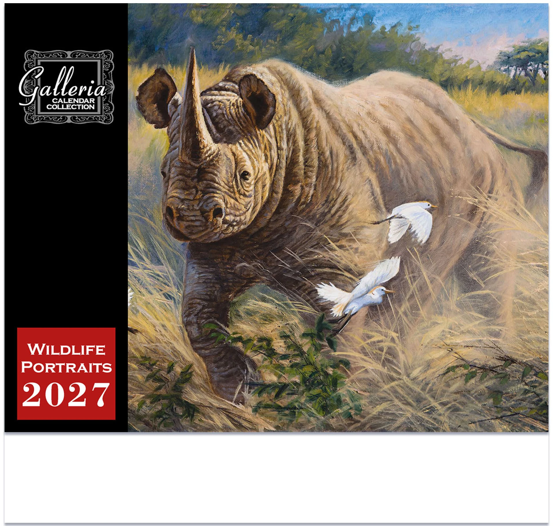 Product: Galleria Wall Calendar 2027 Wildlife Portraits