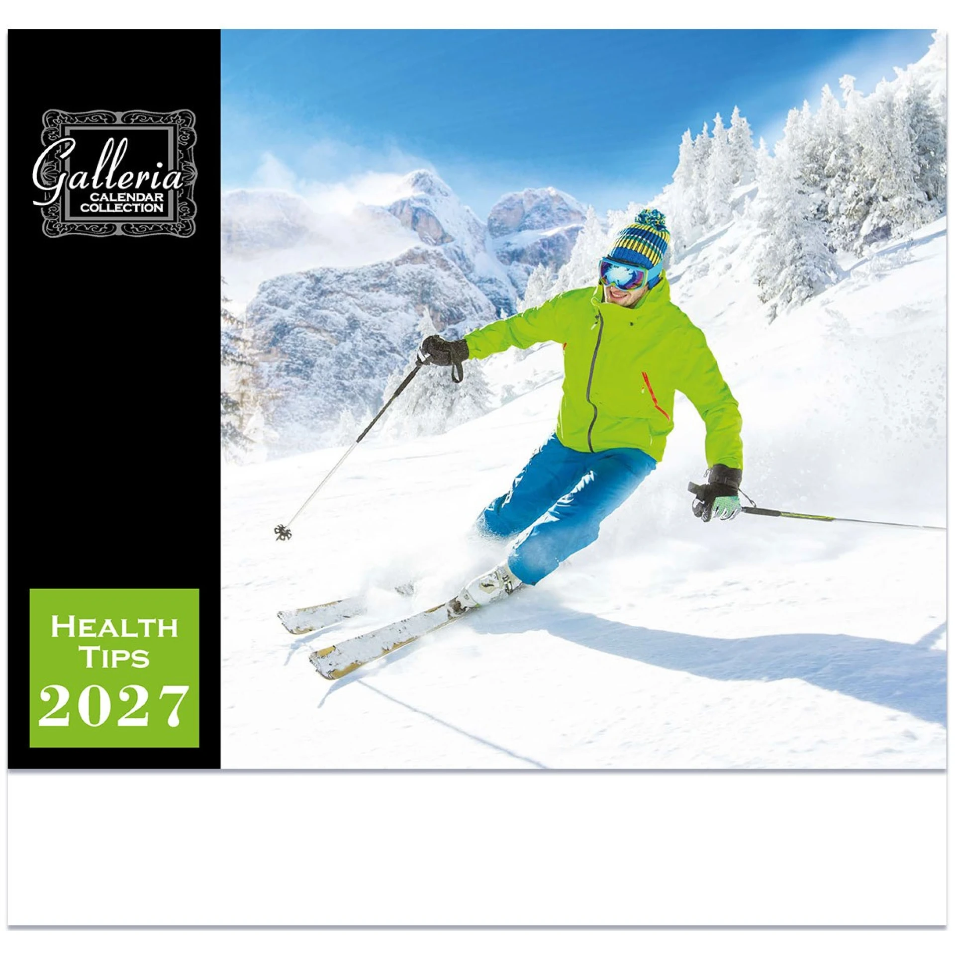 Product: Galleria Wall Calendar 2027 Health Tips