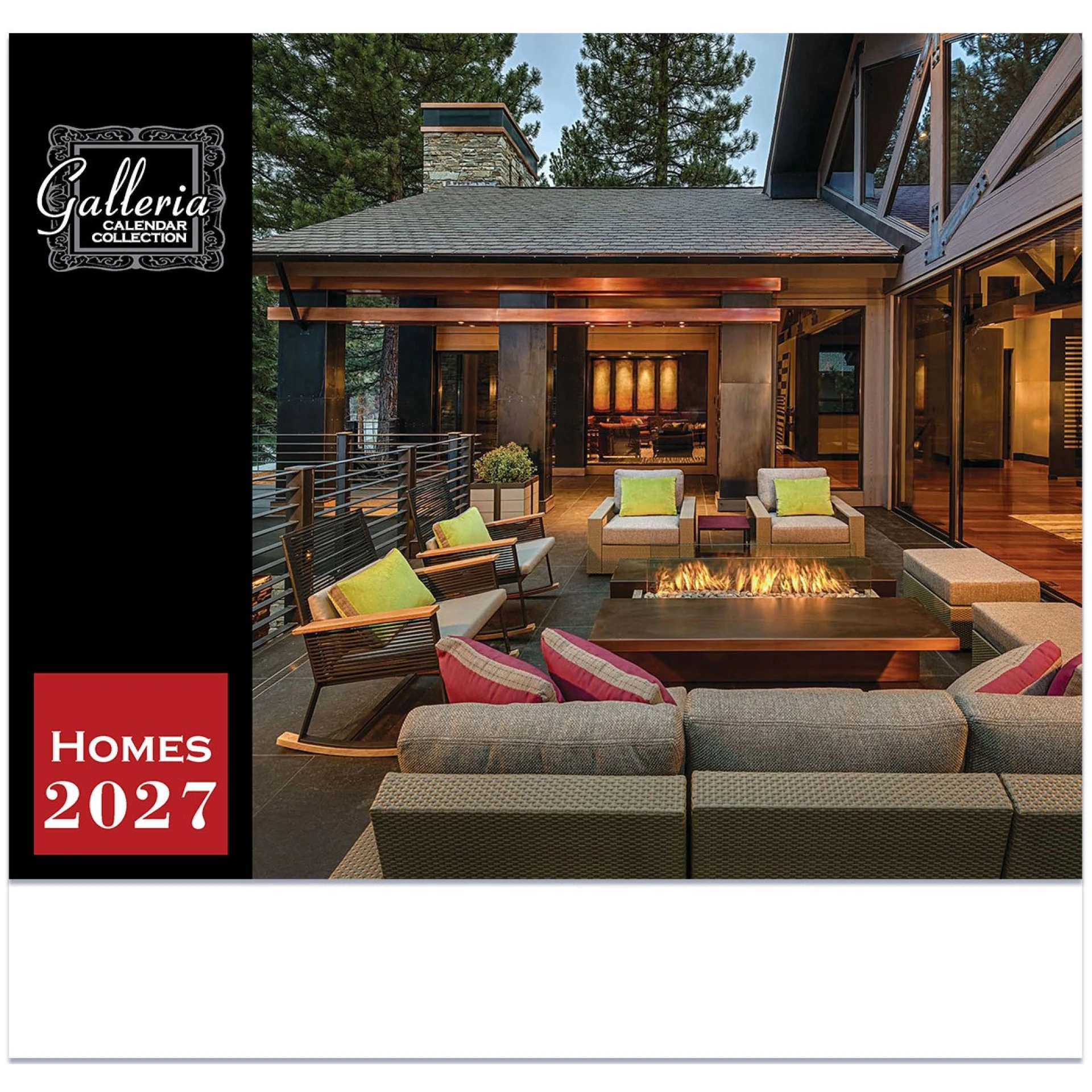 Product: Galleria Wall Calendar 2027 Homes