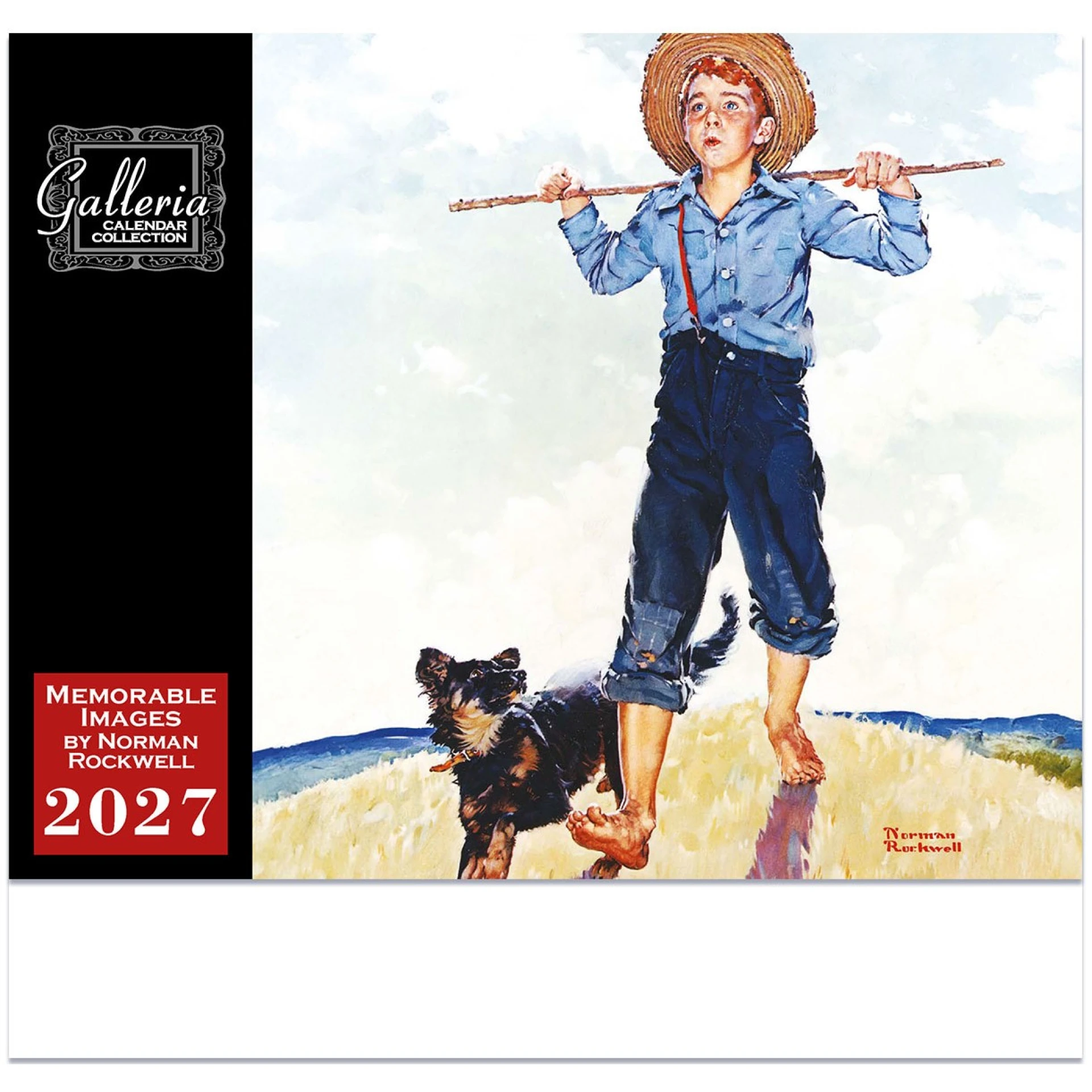 Product: Galleria Wall Calendar 2027 Memorable Images Of Norman Rockwell