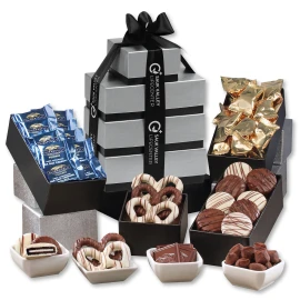 Product: Individually-Wrapped Chocolate Heaven Tower