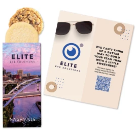 Product: Full-Color Custom Sweeter Cards with Homestyle Cookie Duo