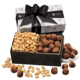 Product: Cocoa Dusted Truffles & Virginia Peanuts