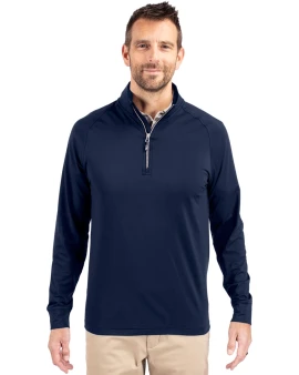 Product: Cutter & Buck Adapt Eco Knit Stretch Recycled Mens Quarter Zip Pullover