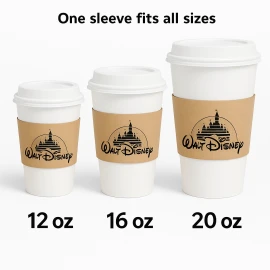 Product: OSFA Kraft Coffee Sleeve