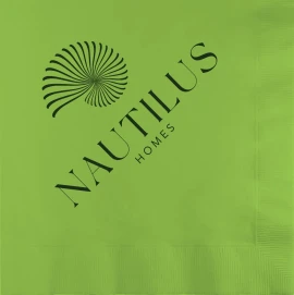 Product: Lime 3-Ply Luncheon Napkins - Custom Digital Print