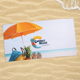 Product: Sublimated RPET Beach Towel