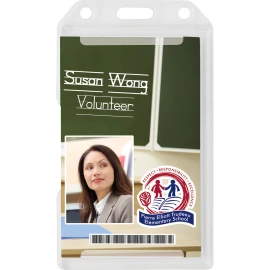 Product: Plastic Dual Side ID Holder