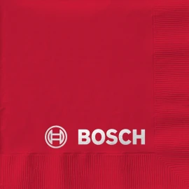 Product: Red Cocktail 3-Ply Beverage Napkins - Custom Foil Print