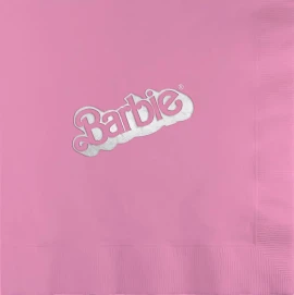 Product: Candy Pink Luncheon 3-Ply Beverage Napkins - Custom Foil Print