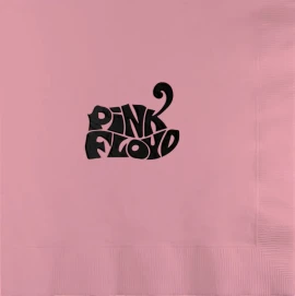 Product: Classic Pink Luncheon 3-Ply Beverage Napkins - Custom Foil Print