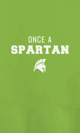 Product: Lime Green 2-Ply Dinner Napkins - 1-Color Screen Print