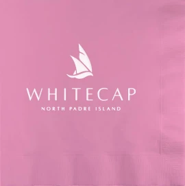 Product: Candy Pink 3-Ply Luncheon Napkins - 1-Color Screen Print