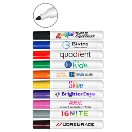 Product: Liqui-Mark® Bullet Tip Dry Erase Marker (Full-Color Decal)