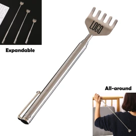 Product: Pen-Shaped Extendable Stainless Steel Back Scratcher