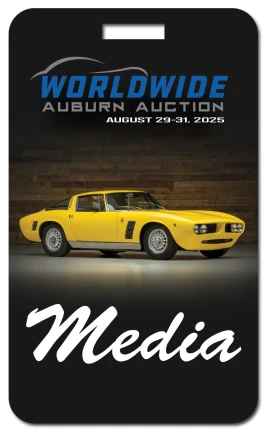 Product: Large Rectangle Laminated Event Badge - Full Color