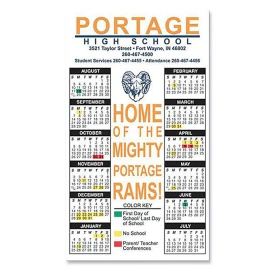 Product: School Calendar Rectangle Magnet - Full Color