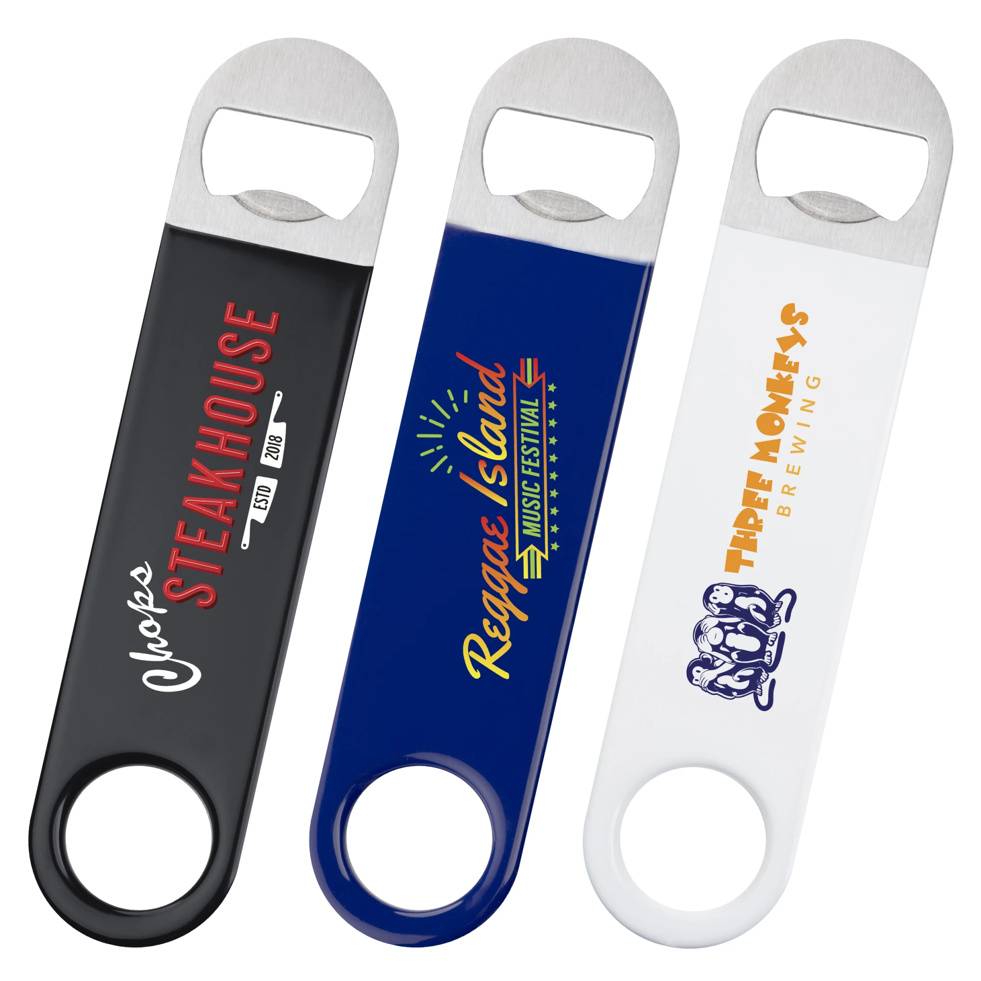 Product: Wrapped Metal Paddle Bottle Opener