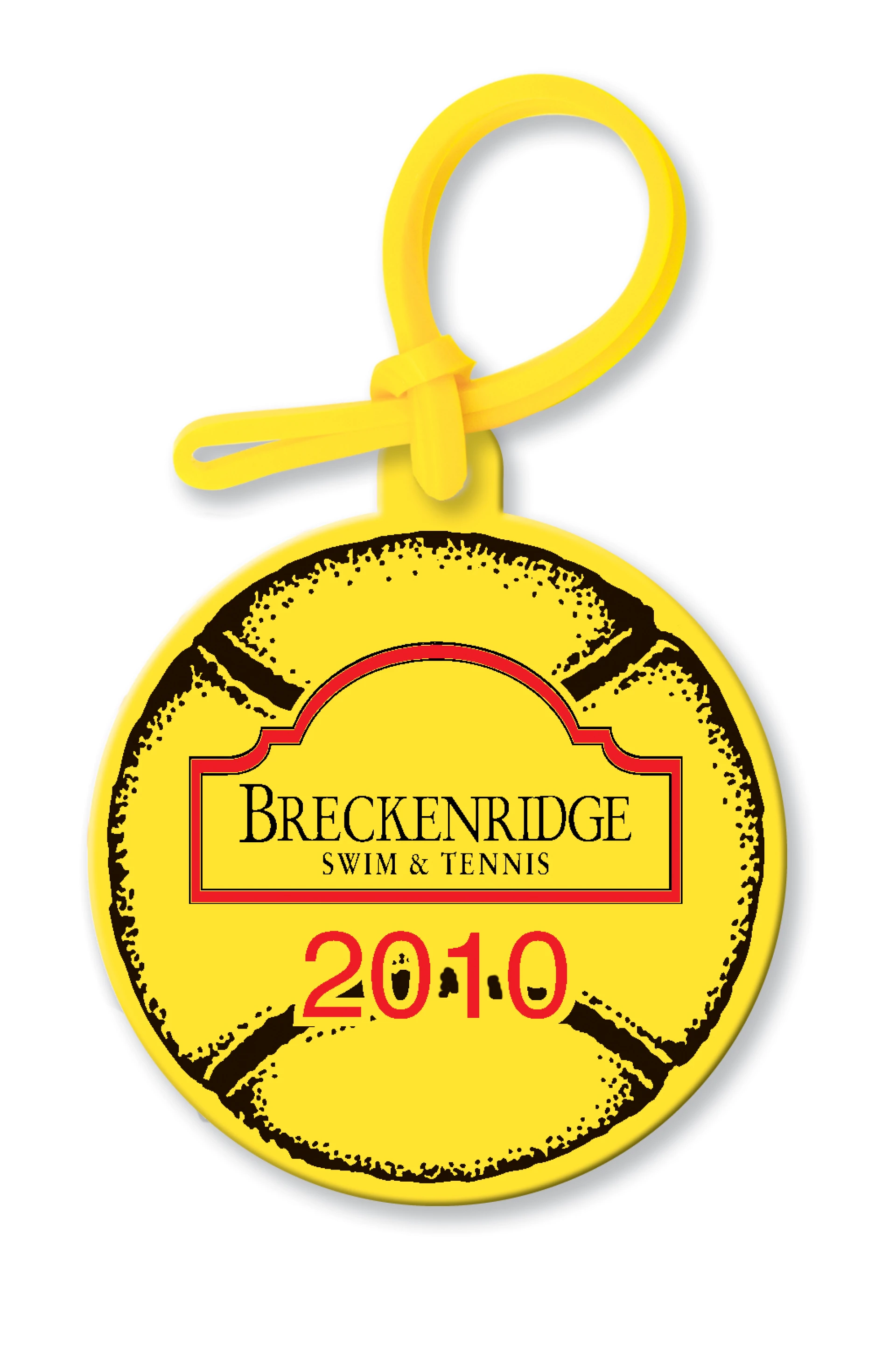 Product: Large Round w/Tab Bag & Luggage Tag - Spot Color