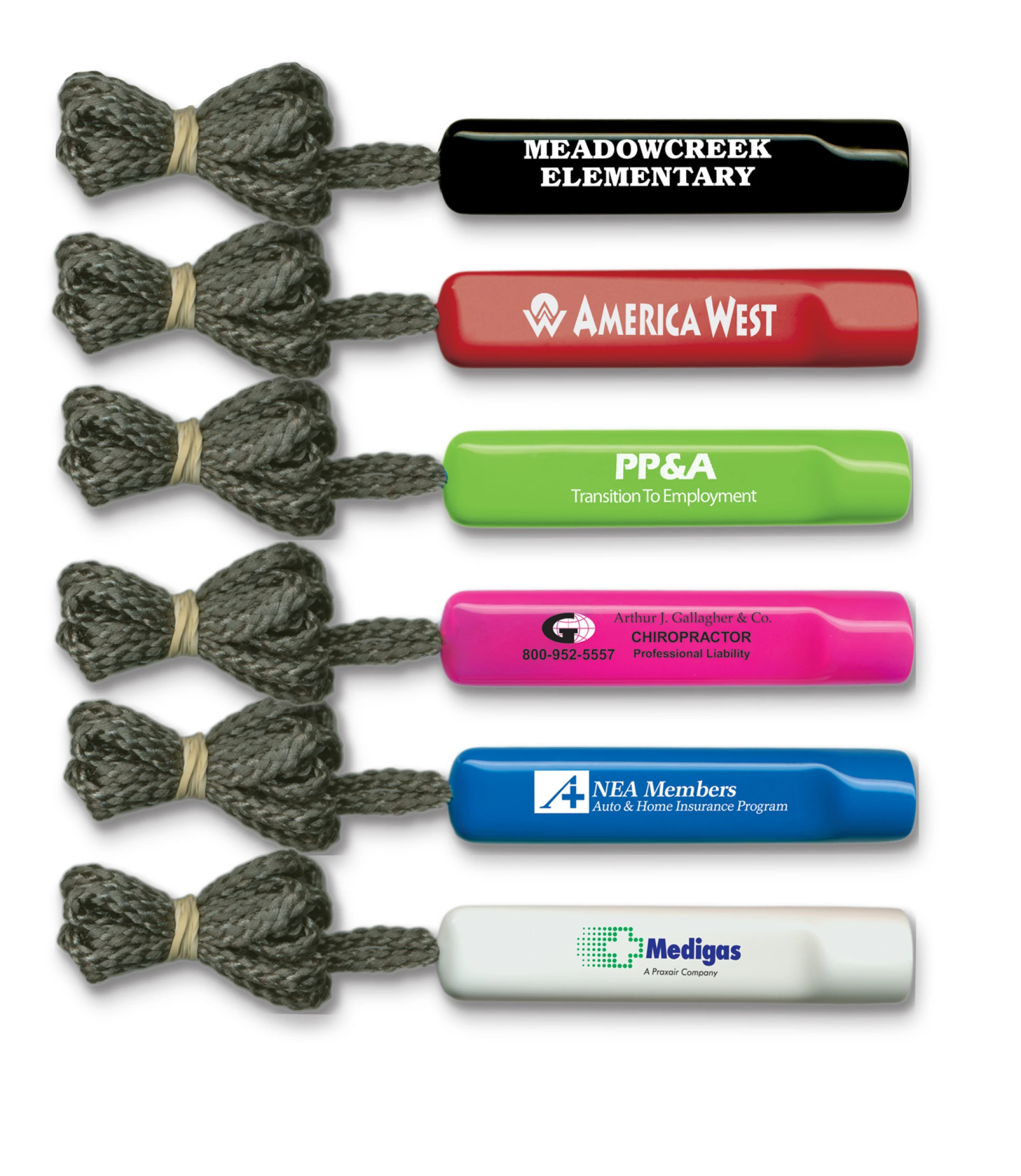 Product: Pen Sleeve - Pen w/Gray Lanyard - Spot Color