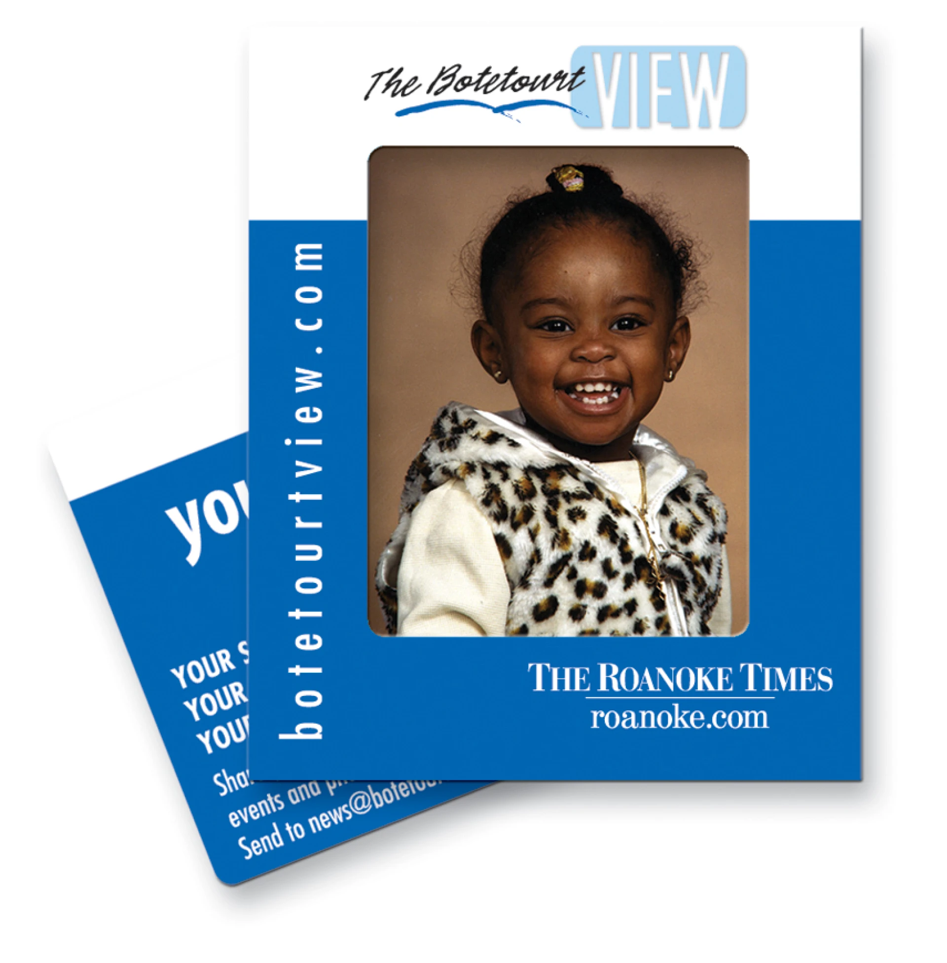 Product: 30 Mil Rectangle Center Picture Frame Magnet - Full Color