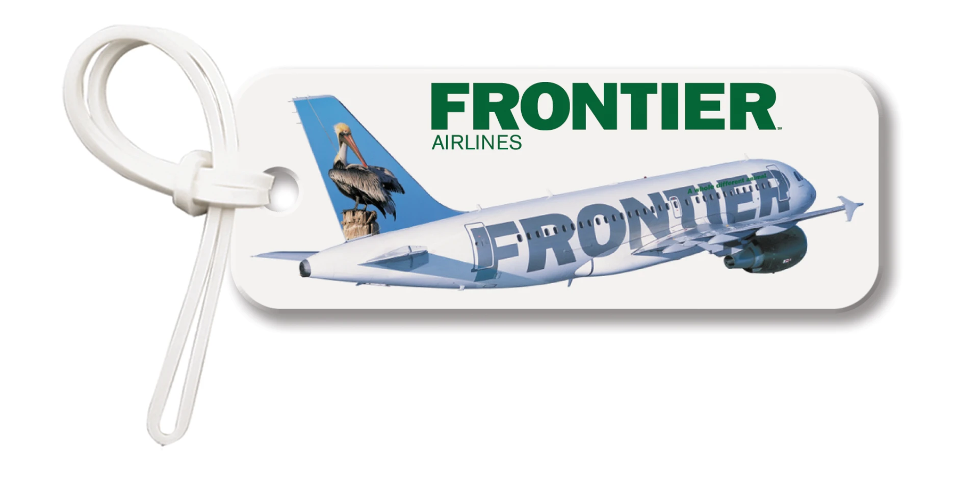 Product: Rectangle w/Round Corners Bag & Luggage Tag - Full Color
