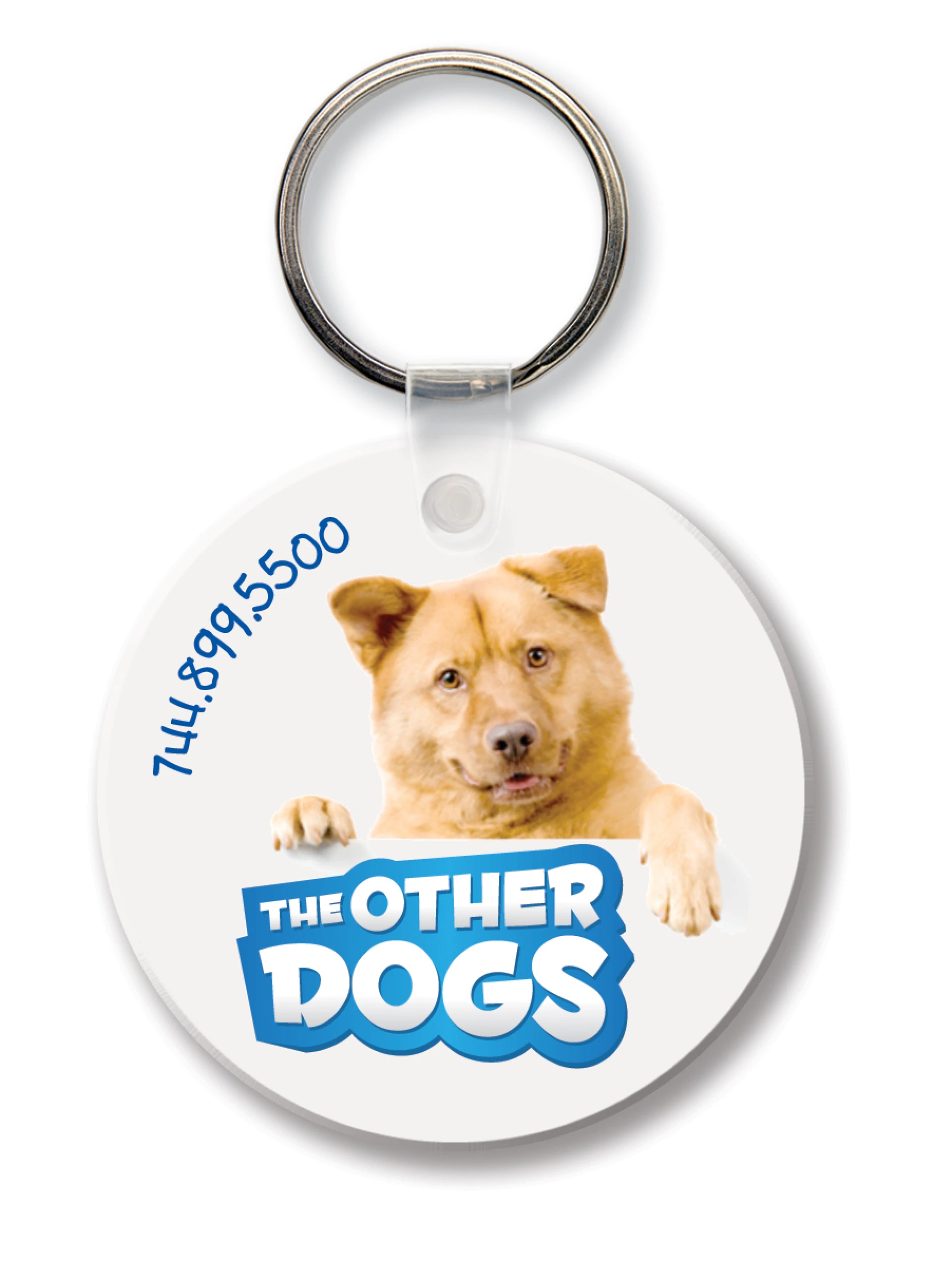 Product: Round Key Tag - Full Color