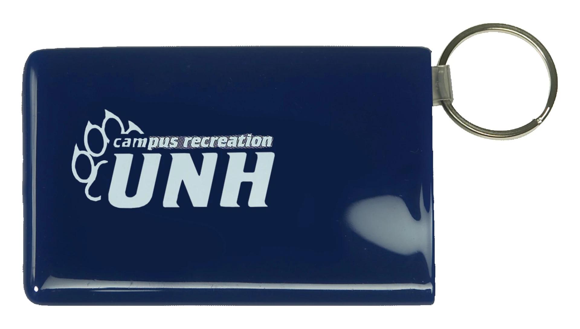 Product: Rectangle Card Holder w/Key Ring - Spot Color
