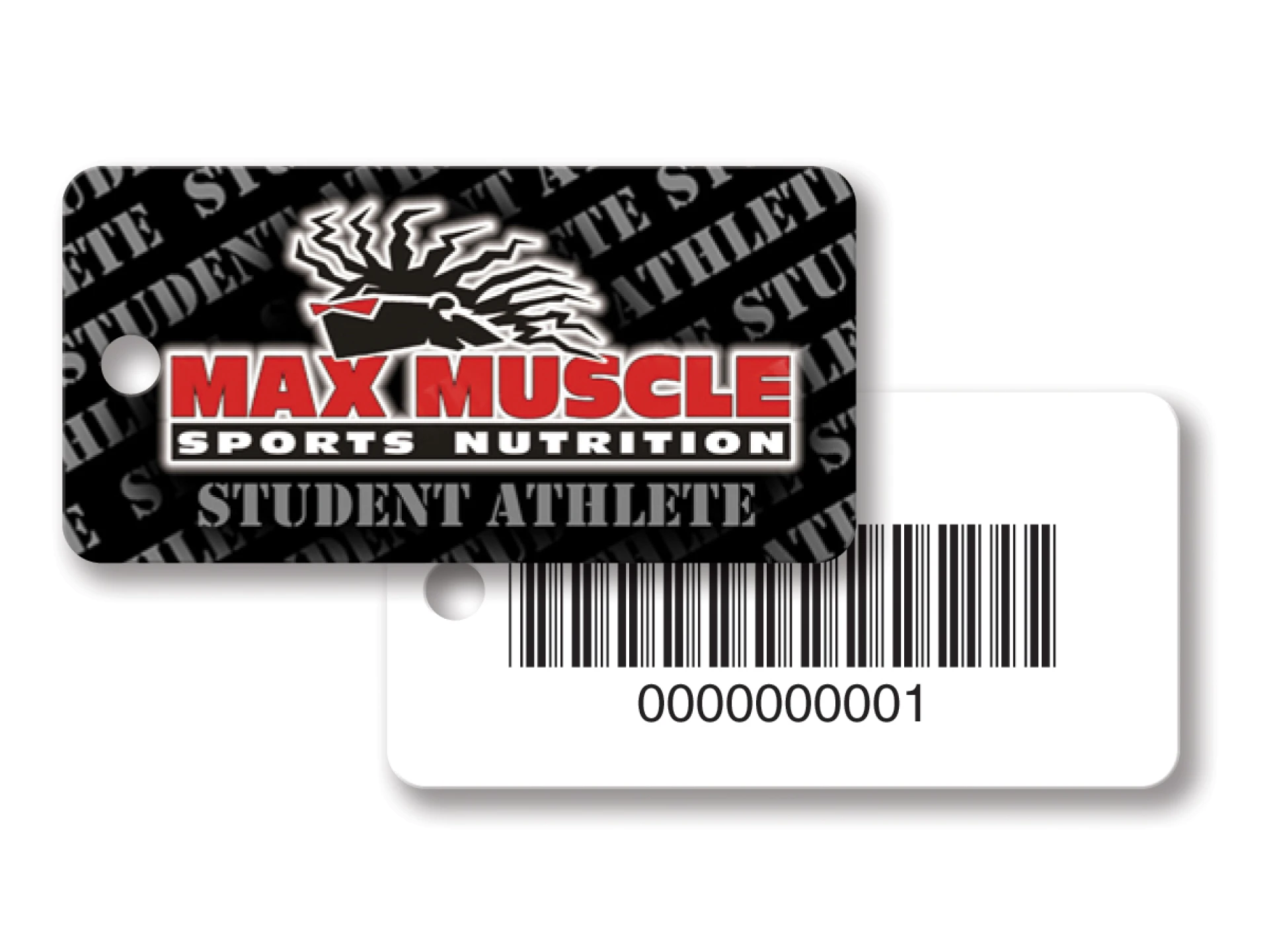 Product: Large Rectangle w/Round Corners Key Tag - Full Color