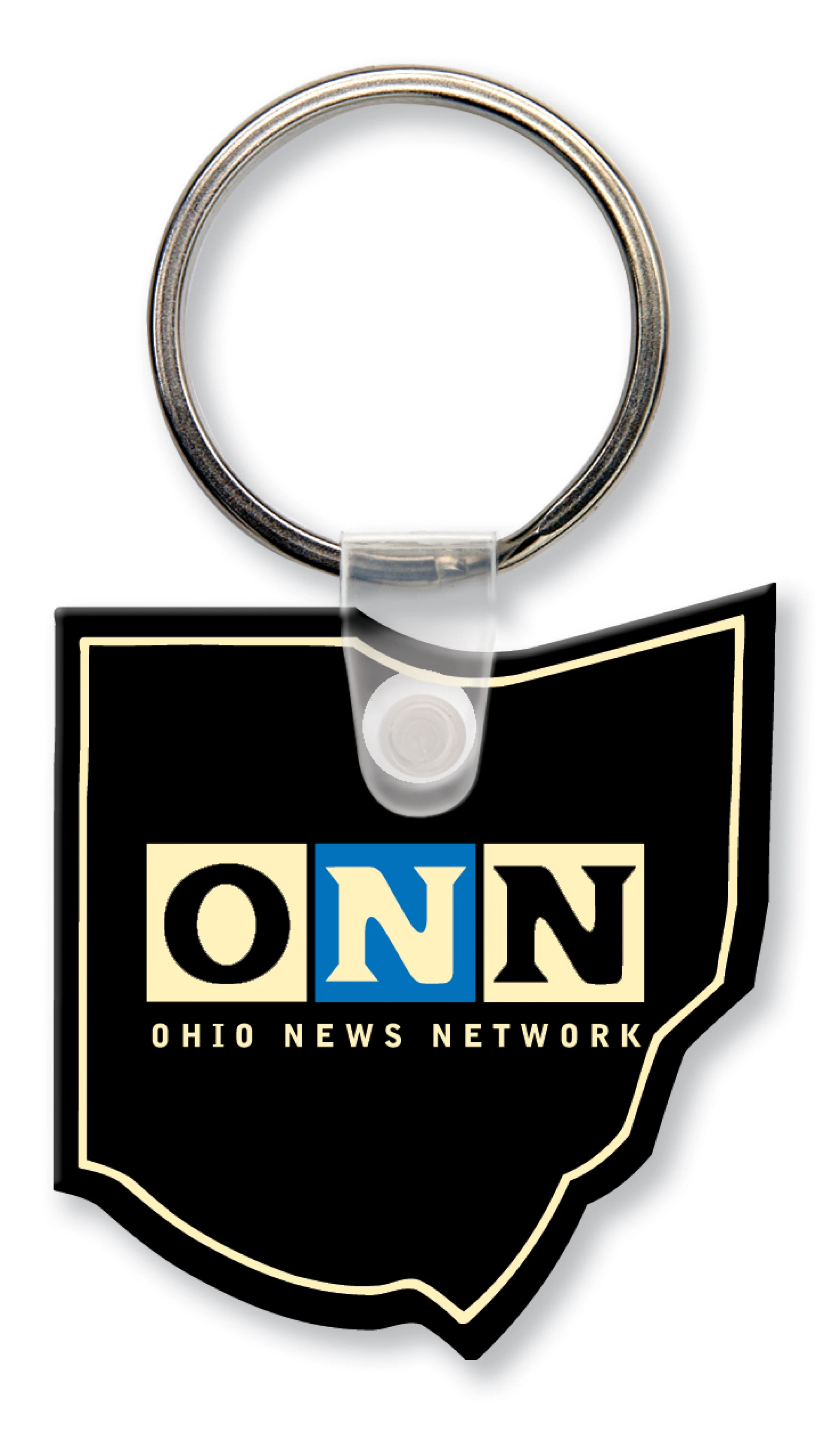 Product: Ohio State Shape Key Tag (Spot Color)